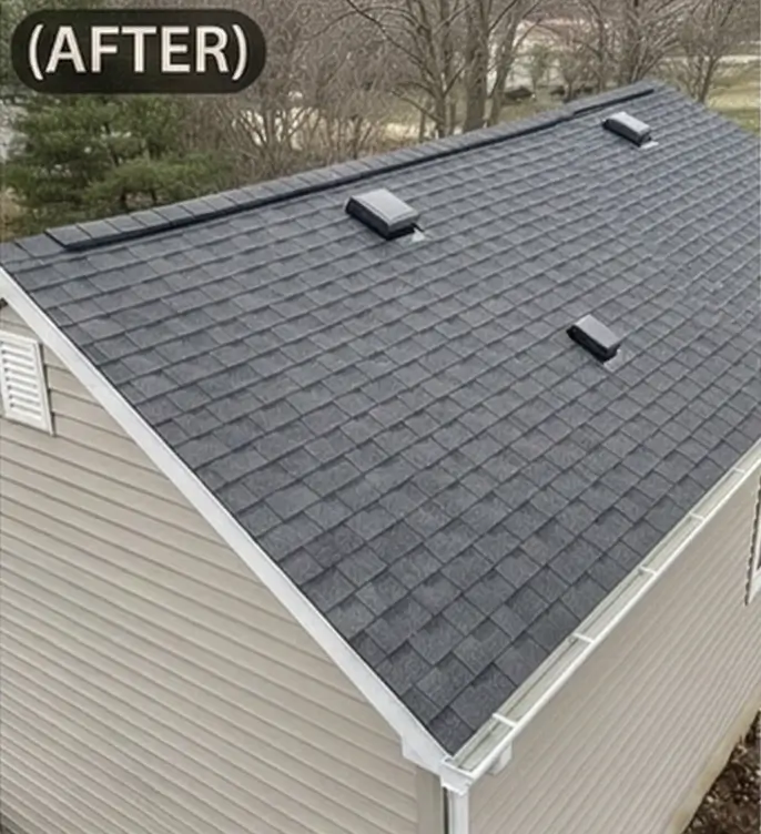 New construction roof