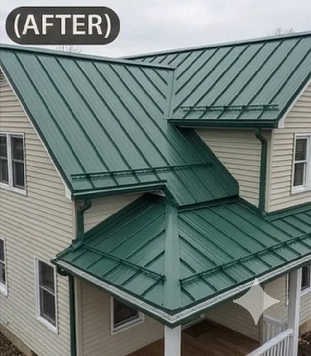Storm damage repair